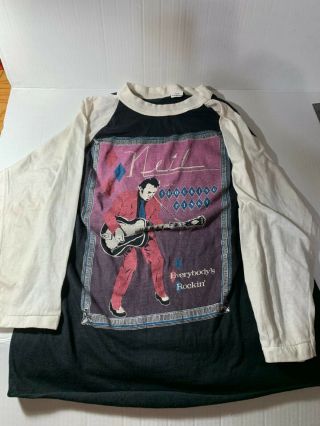 Rare Rock Shirt: Neil Young And The Shocking Pinks - Everybody 