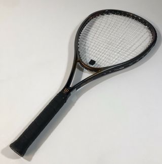 Rare Wilson Sledge Hammer 2.  8 Stretch Tennis Racket 116 Sq.  In.  4 1/2 Vg