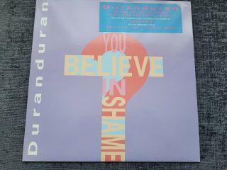 Duran Duran Do You Believe In Shame (krush Bros Lsd Edit) Us Ltd Ed Import Rare