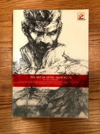 The Art Of Metal Gear Solid Rare Japanese Art Book From Videogame