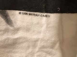 MARIAH CAREY DAYDREAM TOUR TOWEL RARE 1996 3