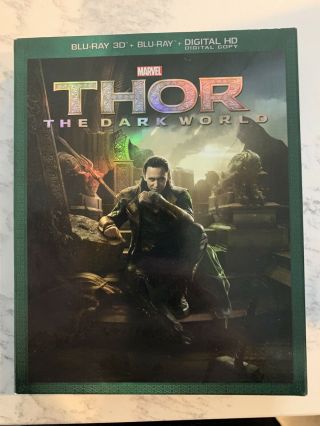 Thor The Dark World Blu Ray Target Rare Slipcover