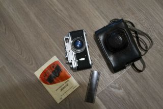Zorki 4k Rf Camera Very Rare Collectible First Model Ussr Leica Iiia Analog