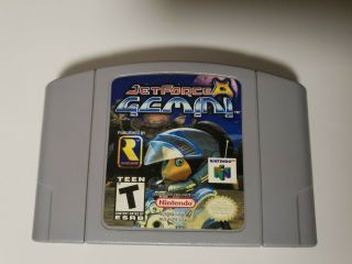Jet Force Gemini (nintendo 64,  1999) N64 - Cleaned & - Authentic