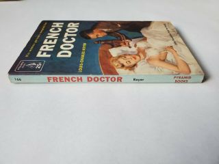 FRENCH DOCTOR Louis Charles Royer sleaze GGA Baker alternate cover RARE 2nd 1955 3