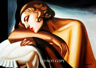 Art Deco Tamara De Lempicka 1920s 30s A4 Glossy Photo Poster Print 3