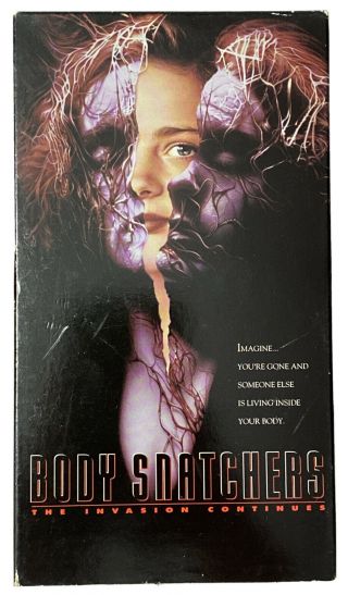 Body Snatchers The Invasion Continues 2 Ii Rare Horror Oop (vhs,  1994)