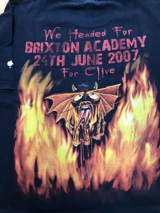 Iron Maiden 2007 Brixton Event Shirt VERY Rare Vintage 2