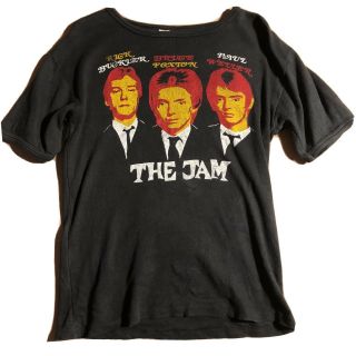 1982 The Jam Queens Hall,  Leeds - Rare Vintage Tour T - Shirt.  Paul Weller Mod Punk