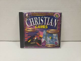 Rare - Christian Games (pc,  1999) Bible Ball Adventures With Chickens