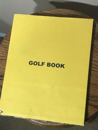 Golf Book Cherry Bomb 1st Issue Tyler The Creator (with Rare Outer Sleeve)