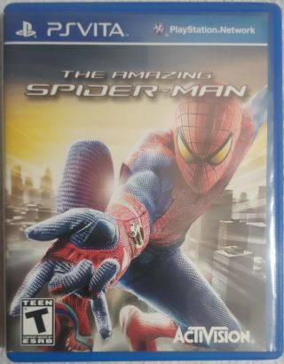 The Spider - Man (sony Playstation Ps Vita,  2013) Rare Game R1