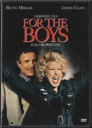 For The Boys (dvd,  2004,  Canadian,  Widescreen) Bette Midler - 1991 - Rare