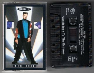 Vanilla Ice - To The Extreme Rare Cassette 1990 Sbk Rec.  Canada Columbia House