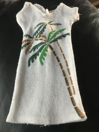 Sindy Doll Palm Tree Dress Casuals 1983 Pedigree 44006 White