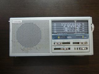 Vintage Toshiba Rp - 800 5 - Band Radio Very Rare
