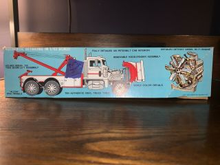VERY RARE: AMT PETERBILT/HOLMES TWIN BOOM WRECKER TRUCK IN 1:43 SCALE 3