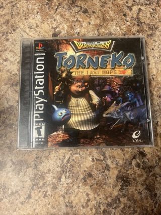 Torneko: The Last Hope Rare (sony Playstation 1,  2000) Authentic