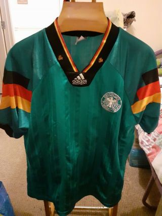 Rare Old Germany Away Football Shirt Size Adults Large