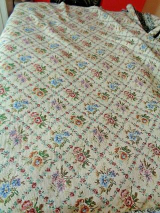 Vintage Tapestry Fabric Woven Medium Weight Soft Per Meter X 150cm Wide