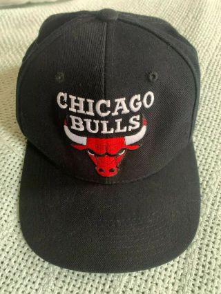 Rare Vintage SPORTS SPECIALTIES Chicago Bulls Snapback Hat Cap 2