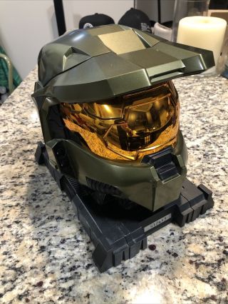 Halo 3 Legendary Edition Master Chief Helmet And Stand (no Game) Rare