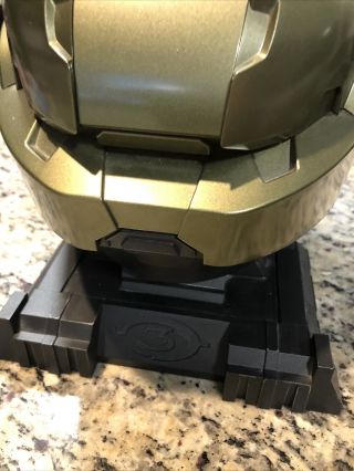 Halo 3 Legendary Edition Master Chief Helmet And Stand (No Game) Rare 3