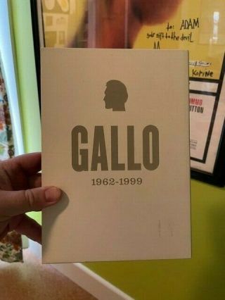 Vincent Gallo 1962 - 1999 Book Rare Oop Japanese Only Buffalo 