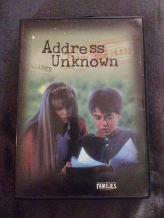 Address Unknown (dvd,  2003) Feature Films For Families,  Oop & Rare