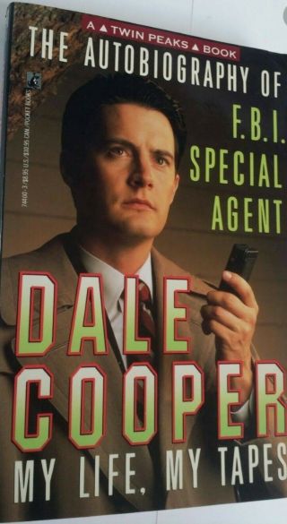 Rare Twin Peaks Book The Autobiography Of Fbi Agent Dale Cooper My Life My Tapes