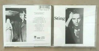 Sting - Nothing Like The Sun - 1987 A&m Cd - 6402 Rare Cd
