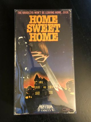 Home Sweet Home Vhs 1980 Slasher Media Rare Horror