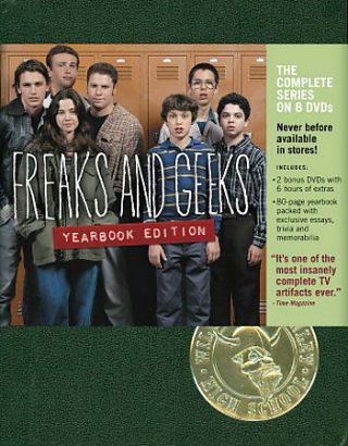 Freaks And Geeks Complete Series Yearbook Edition Rare 8 Disc Set Dvd