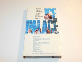 Rare “ice Palace” [vhs] By Edna Ferber.  With Richard Burton,  Shirley Knight Vg,