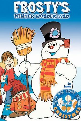 Frostys Winter Wonderland/twas The Night Before Christmas Rare Kids Dvd