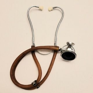 Vintage Tycos Stethoscope Rare Triple Head Made In Usa Asheville Nc