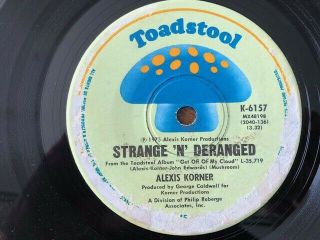Alexis Korner - Rare Aussie Toadstool 45 