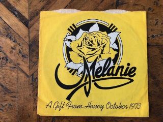 Melanie - Rare Lyntone Promo Flexi 45 " A Gift From Honey " 1973