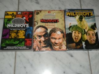 Wildboyz - Complete Seasons 1,  2 3 And 4 Unrated (dvd,  2006,  3 - Disc Set) Mtv Rare