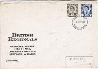 Gb Fdc On Rare Philcovers.  Regionals,  Wales,  4th Sept 1968