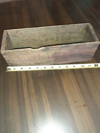 Lakeshire Antique Wooden Cheese Box