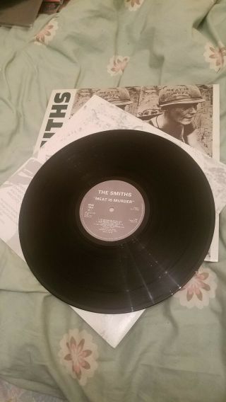 The Smiths - Meat is murder,  1st press,  signed by two,  rare. 3
