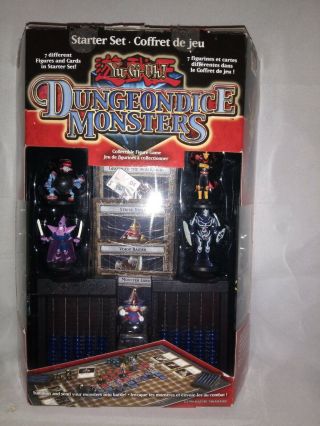 Vintage 1996 Yu Gi Oh Dungeondice Monsters Starter Set Complete Rare Collectible