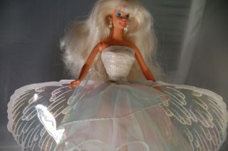 1996 Vintage Mattel Angel Princess Barbie Holiday Christmas,  No Box 2