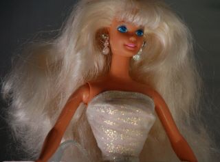 1996 Vintage Mattel Angel Princess Barbie Holiday Christmas,  No Box 3
