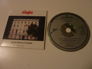The Stranglers - All Day & All Of The Night - Rare 5 " Cd Single - Cdvice1 - Ex