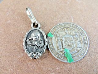 Antique Great Seal Of The State Of York & Victorian Royce Pendant Ny 141