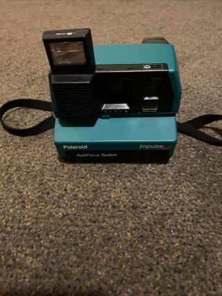 Rare Vintage Polaroid Impulse AF Instant Camera 600 Film Series & Strap 2