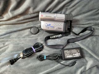 Samsung Sc - W71 Hi - 8 Analog Camcorder Rare Needs Battery