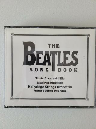 Beatles Songbook Their Greatest Hits Hollyridge Strings Orchestra 1992 3 Cd Rare